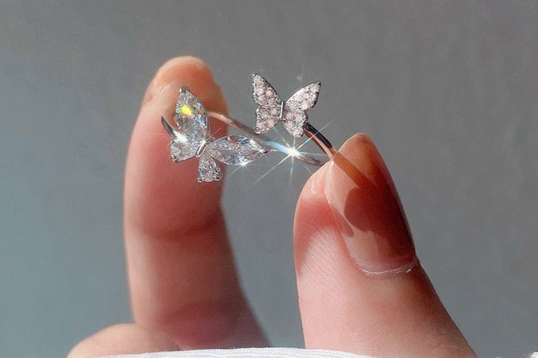 Dainty - Vlinder Ring
