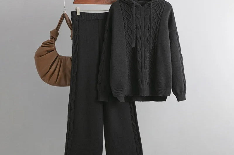 Roma™ - Super comfortabele, oversized 3-Piece Knitted Set