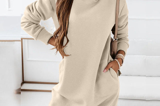 TESS -  Jurk met capuchon