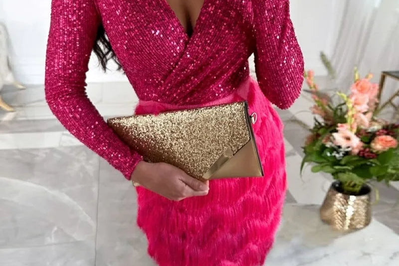 Alessia™ - Franje Cocktailjurk